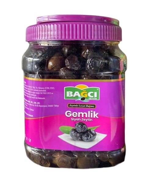 Bagci black olives 700 gram jar