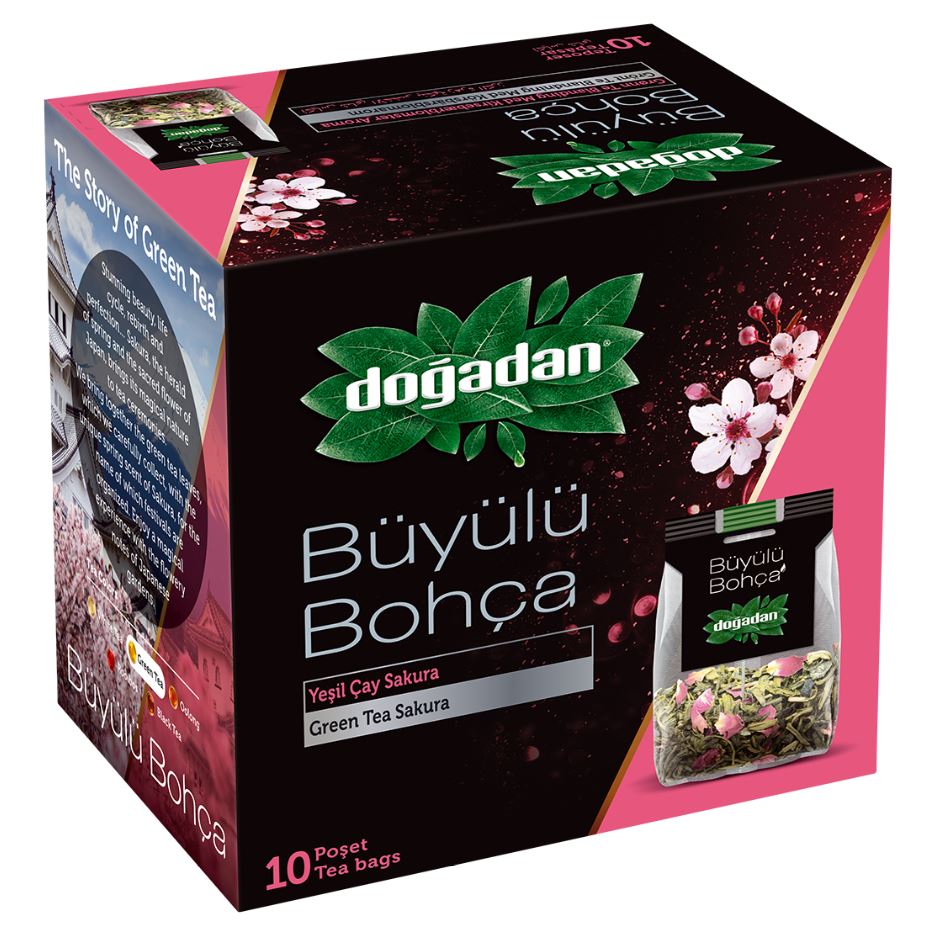 Dogadan Tea Bohca Green Tea Sakura Cherry Blossom 10s Dogadan Tea Bohca Green Tea Sakura Cherry Blossom 10s wholesale product