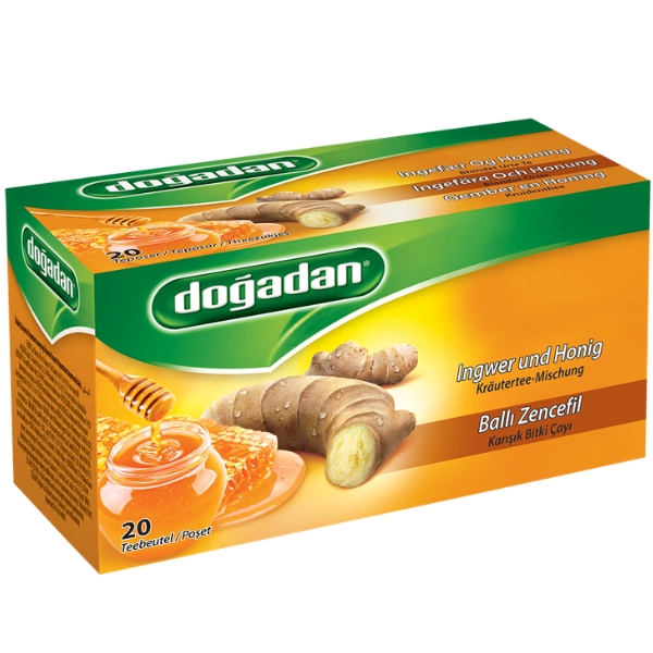 Dogadan Tea Ginger-Honey [Zencefil Balli] 20s