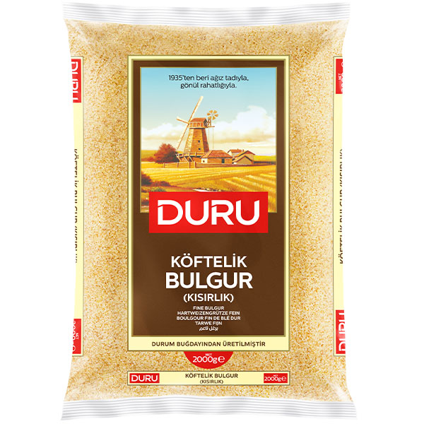 Duru Bulgur Fine /AX10244/ 8x2kg Duru Bulgur Fine /AX10244/ 8x2kg