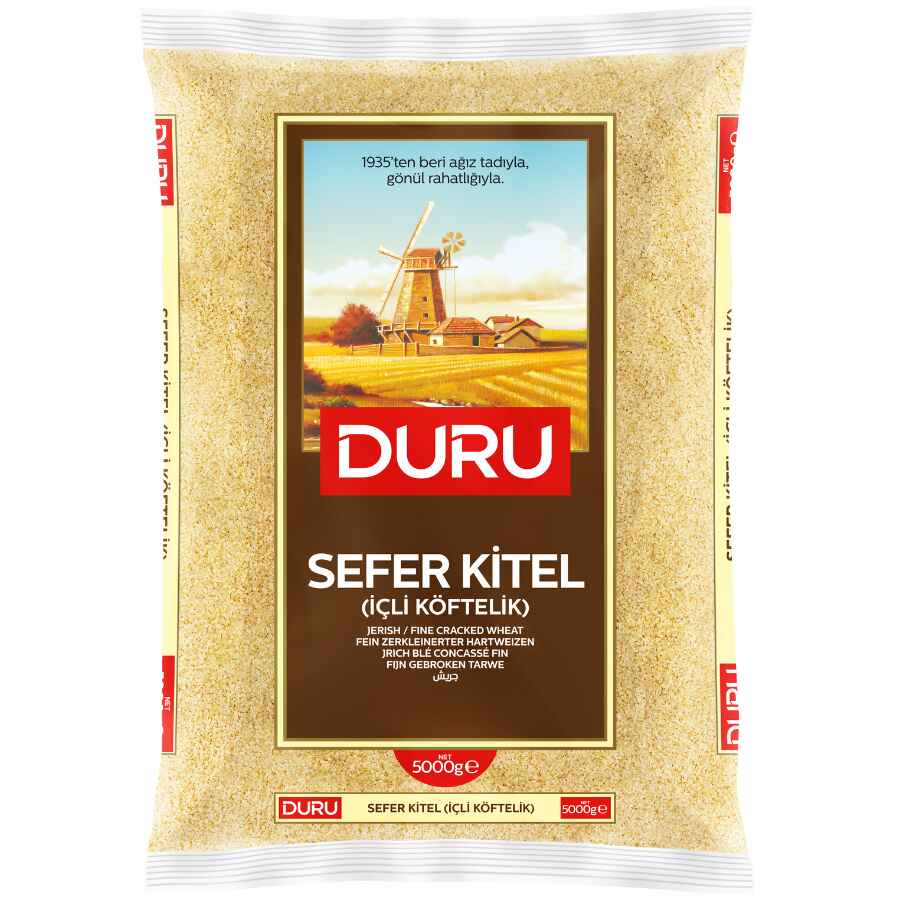 Duru Bulgur Jerish Sefer Kitel 4x5kg Duru Bulgur Jerish Sefer Kitel 4x5kg wholesale product