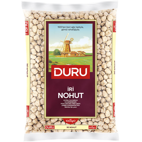 Duru Chickpeas Extra Size /AX50301/12x1Kg Duru Chickpeas Extra Size /AX50301/12x1Kg
