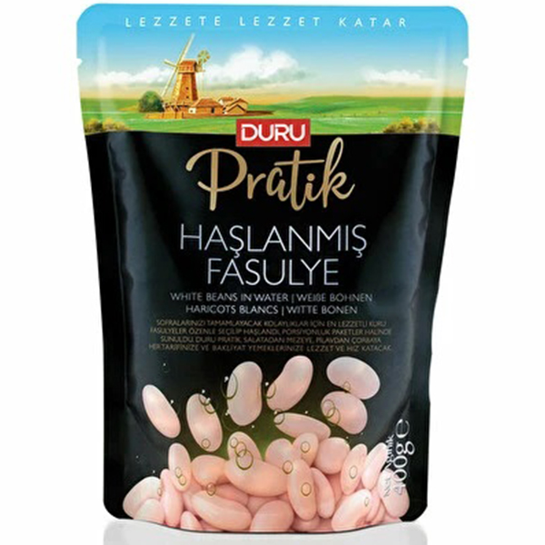 Duru Pratik Boiled White Beans 8x400g Duru Pratik Boiled White Beans 8x400g wholesale product