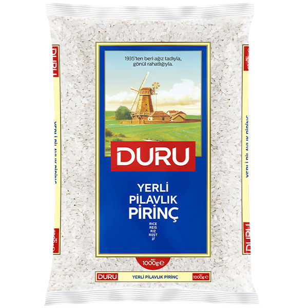 Duru Rice Pilavlik Yerli/AX20201/ 12x1Kg Duru Rice Pilavlik Yerli/AX20201/ 12x1Kg