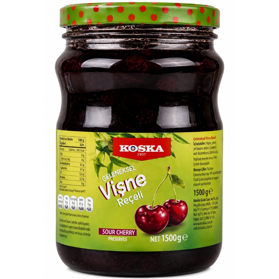Koska Jam Sour Cherry [Visne] 4x1500g wholesale product