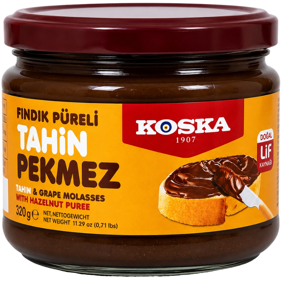 Koska Tahini & Molasses With Hazelnut Puree 320g Koska Tahini & Molasses With Hazelnut Puree 320g wholesale product