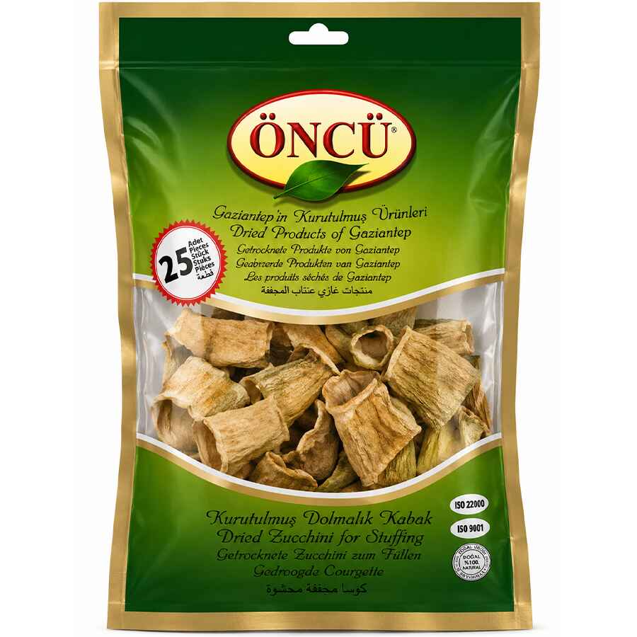 Oncu Dried Zucchini For Stuffing Pvc 20x25pcs Oncu Dried Zucchini For Stuffing Pvc 20x25pcs wholesale product