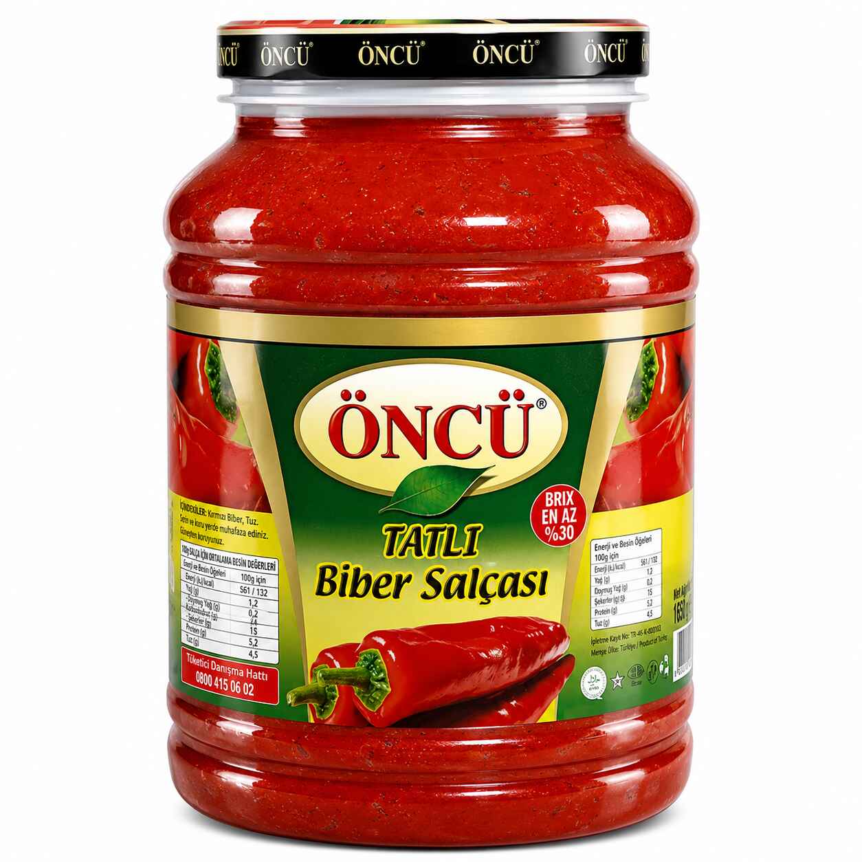 Oncu Mild Pepper Paste 4x4300Cc Oncu Mild Pepper Paste 4x4300Cc