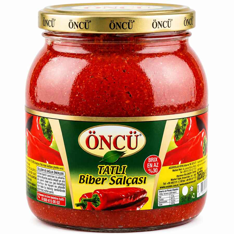 Oncu Mild Pepper Paste 6x1650Cc wholesale product