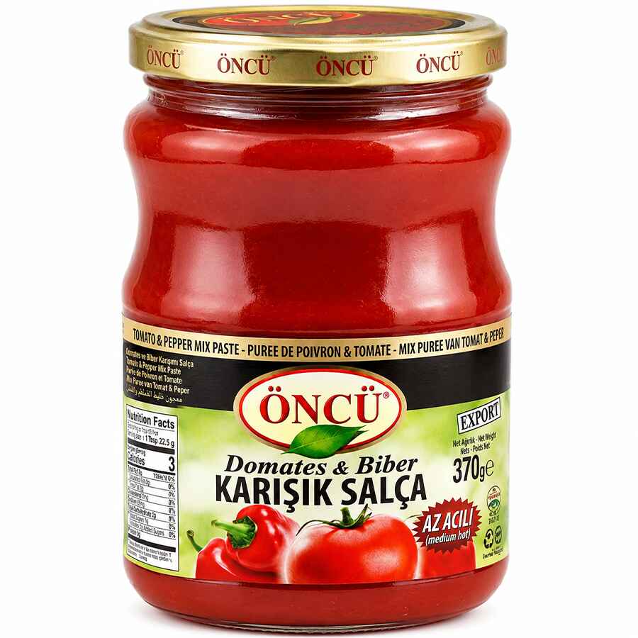 Oncu Mix Pepper&Tomato Paste 3'in1 12x370Cc Oncu Mix Pepper&Tomato Paste 3'in1 12x370Cc wholesale product