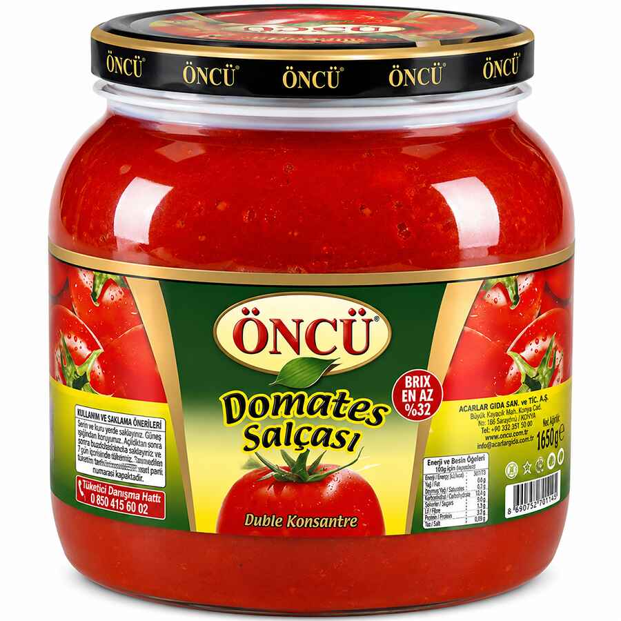 Oncu Tomato Paste 6x1650Cc wholesale product