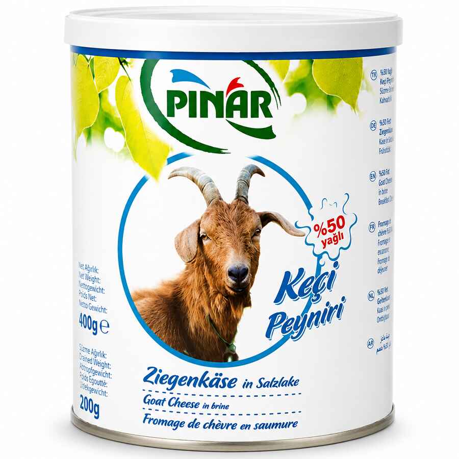 Pinar Cheese Goat (Tin) 6x400Gr Pinar Cheese Goat (Tin) 6x400Gr