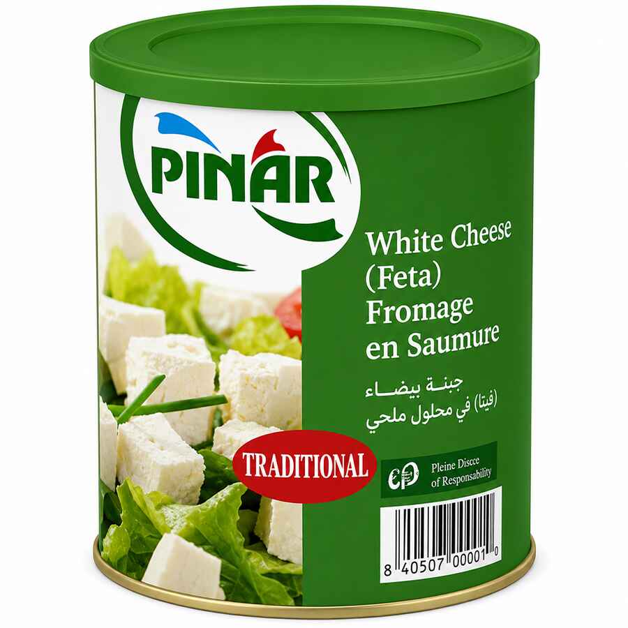 Pinar Cheese White 60% Tam Yagli (Tin) 12x500Gr Pinar Cheese White 60% Tam Yagli (Tin) 12x500Gr wholesale product
