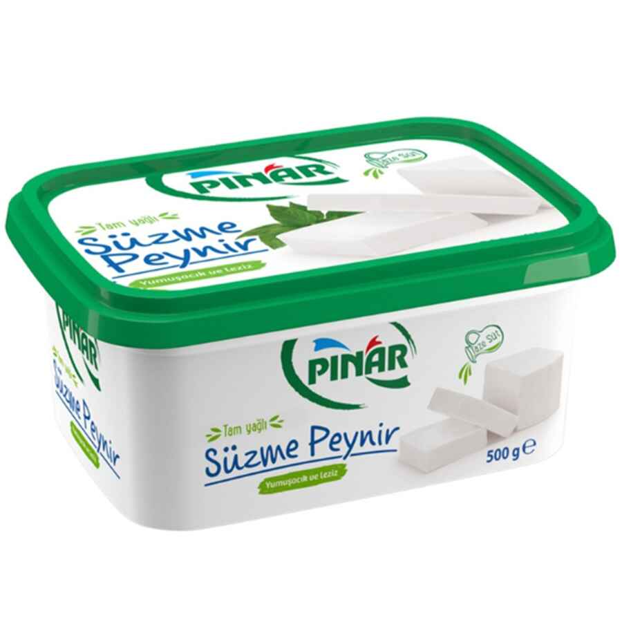 Pinar Strained Cheese Suzme Peynir 8x500gr Pinar Strained Cheese Suzme Peynir 8x500gr