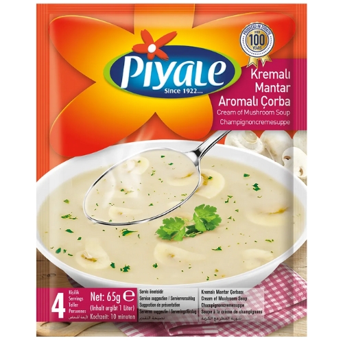 Piyale Creamy Mushroom Soup 12X65g Piyale Creamy Mushroom Soup 12X65g wholesale product