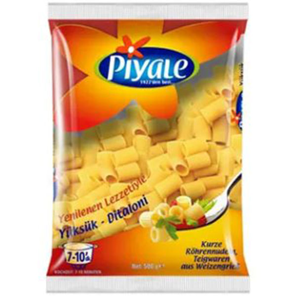 Piyale Pasta Ditaloni [YUKSUK] 20x500g