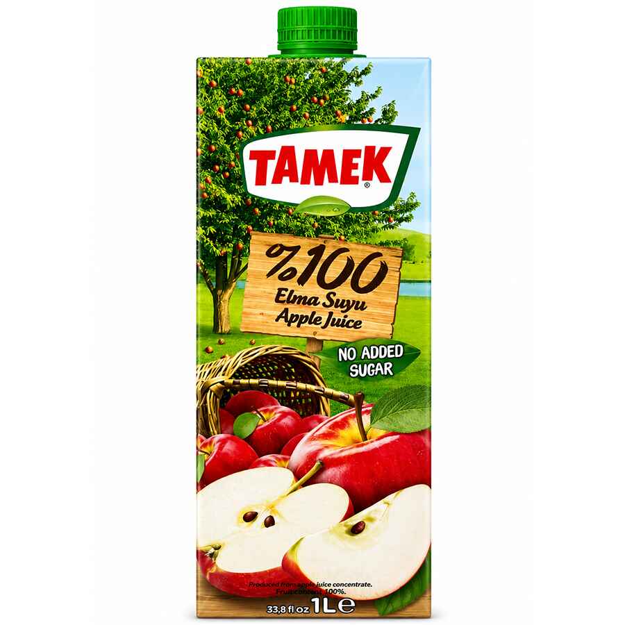 Tamek Apple Nectar Juice %100 12x1000ml Tamek Apple Nectar Juice %100 12x1000ml wholesale product