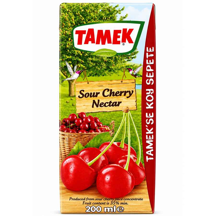 Tamek Cherry Juice 100% 27x200ml Tamek Cherry Juice 100% 27x200ml wholesale product