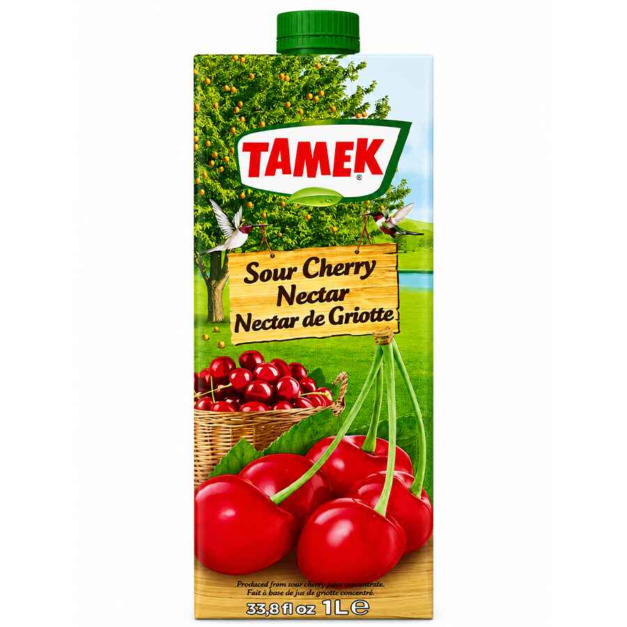 Tamek Cherry Nectar Juice 100% 12x1000Ml Tamek Cherry Nectar Juice 100% 12x1000Ml