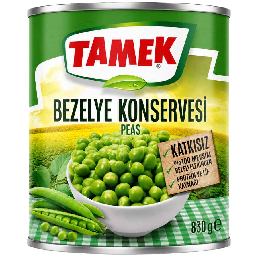 Tamek Green Peas (TIN) 24x830g Tamek Green Peas (TIN) 24x830g wholesale product