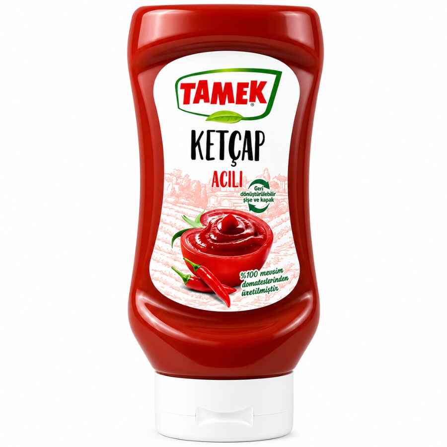 Tamek Hot Ketchup 12x355gr Tamek Hot Ketchup 12x355gr