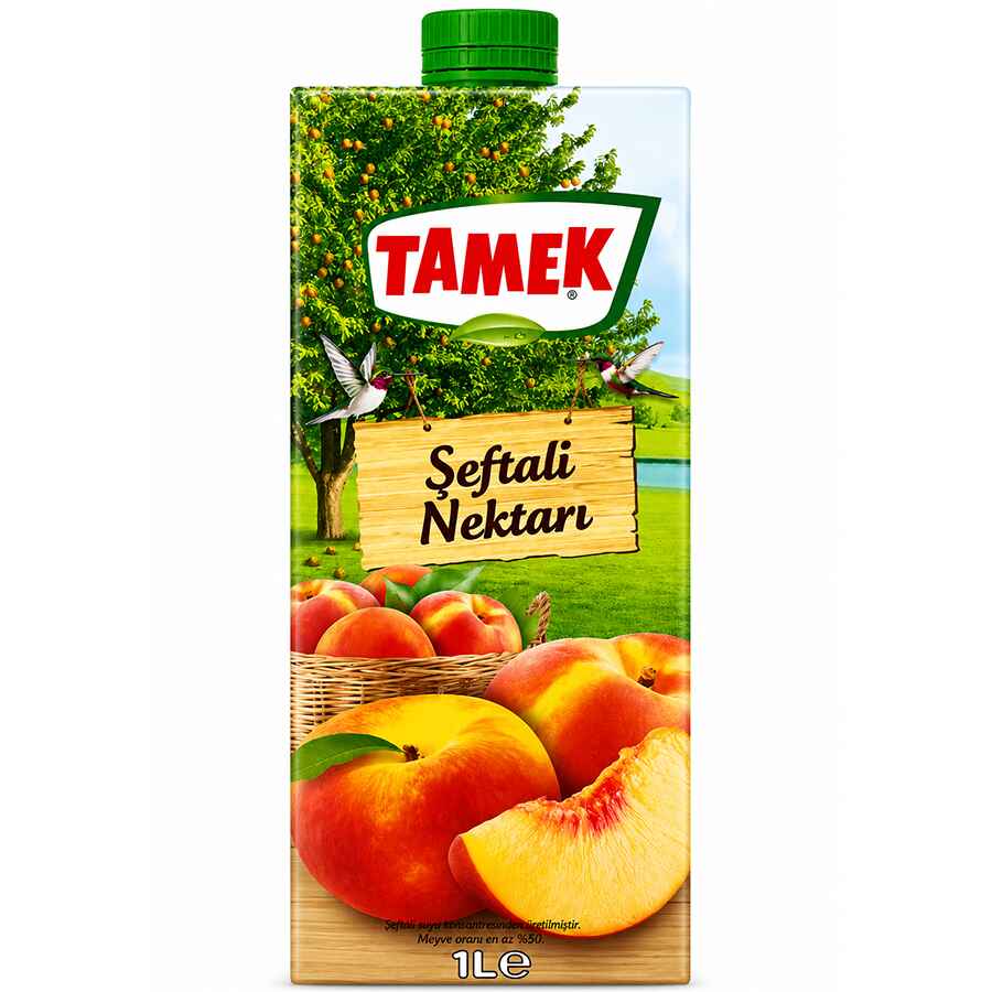 Tamek Peach Nectar Juice %100 12x1000Ml Tamek Peach Nectar Juice %100 12x1000Ml wholesale product