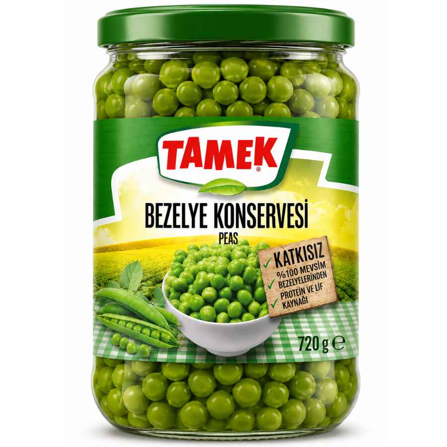 Tamek Peas Jar 12x720gr Tamek Peas Jar 12x720gr wholesale product