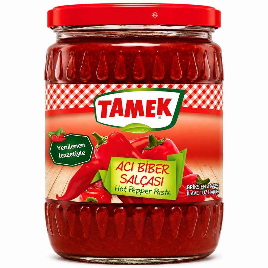 Tamek Pepper Paste Hot (22-24bx) 12x580cc Tamek Pepper Paste Hot (22-24bx) 12x580cc wholesale product