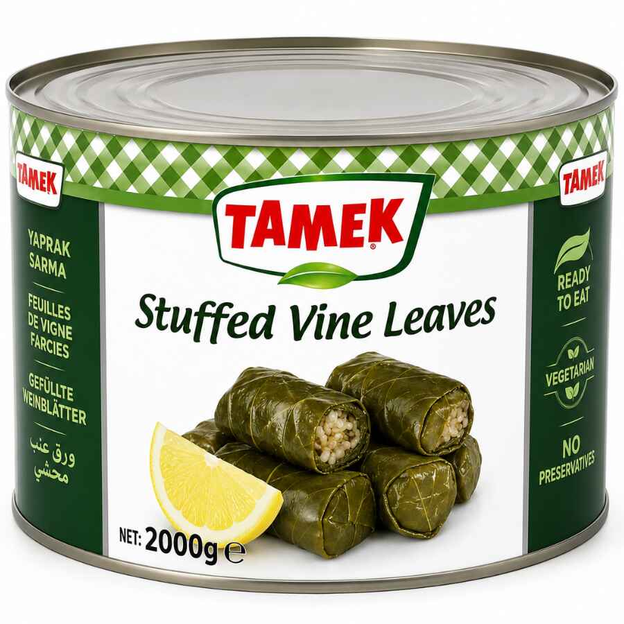 Tamek Stuffed Vine Leaves 6X2000Gr Tamek Stuffed Vine Leaves 6X2000Gr wholesale product