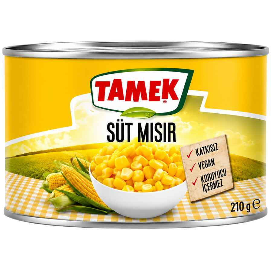 Tamek Sweet Corn Canned 24x210gr Tamek Sweet Corn Canned 24x210gr wholesale product