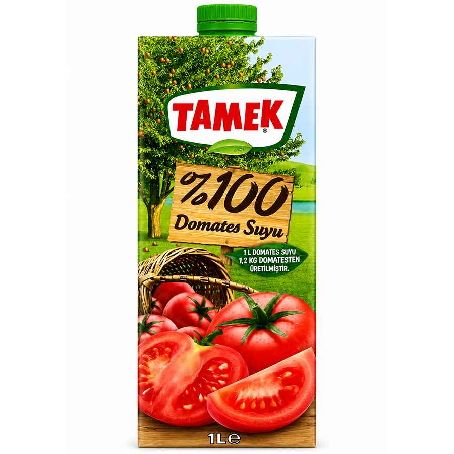Tamek Tomato Nectar Juice %100 12x1000ml Tamek Tomato Nectar Juice %100 12x1000ml wholesale product