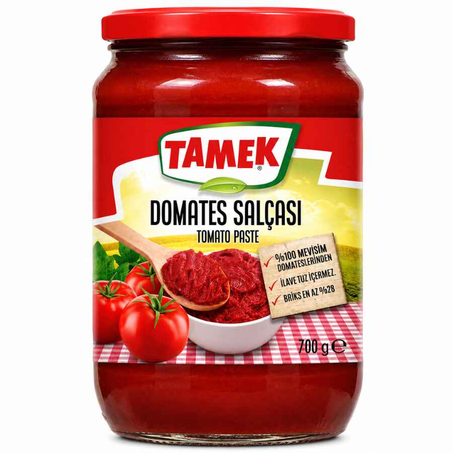 Tamek Tomato Paste (JAR) 700g Tamek Tomato Paste (JAR) 700g wholesale product