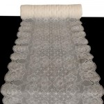 SALEV TABLE CLOTH LX-S5012 CREAM LACE 6X50CMX20M