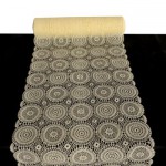 SALEV TABLE CLOTH LX-S5046 CREAM LACE 6X50CMX20M