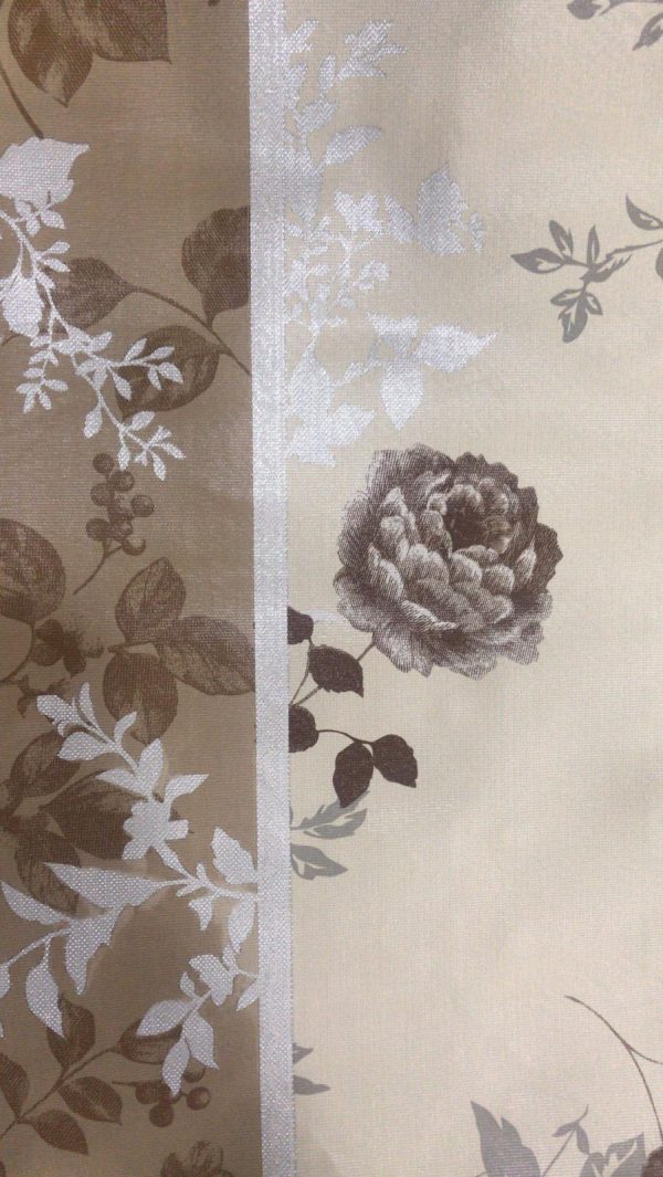 SALEV TABLE CLOTH LSP581AF POLYES SILVERY 140CM20M