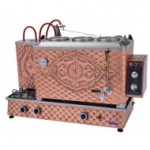 BAYSAN COPPER WITH 3 TEAPOTS 1'S