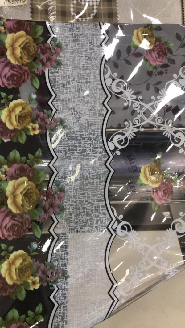 SALEV TABLE CLOTH P-1246A PATTERN TRANSP 140CMX30M