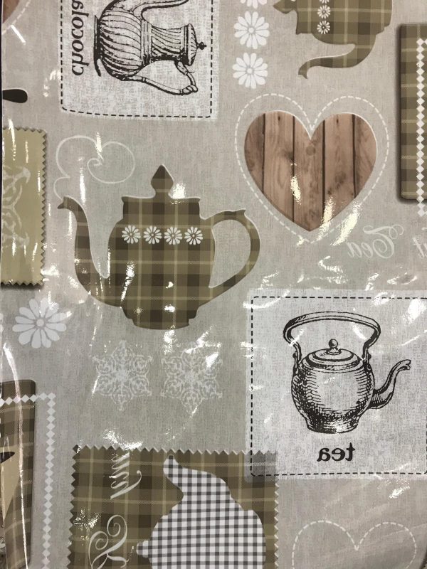 SALEV TABLE CLOTH PW-1236B PATTERN TRANS 140CMX30M