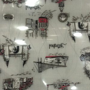 SALEV TABLE PROTECTOR 4253-B PATTERN1.2MM 100CM20M