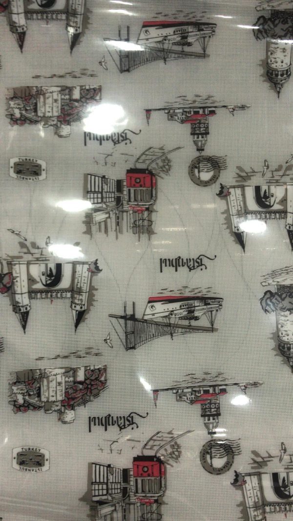 SALEV TABLE PROTECTOR 4253B PATTERN 1.2MM 90CM20M