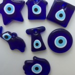 NJOY EVIL EYE BEAD TABLE WEIGHT SMALL