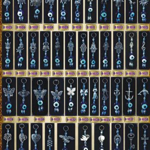 NJOY EVIL EYE BEAD KEY CHAIN