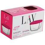 LAV STORAGE JAR CUB225 DP CUBE 6X4'S 270 CC