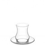 LAV TEA SET EDA S1 EDA TEA GLASS+TEA PLATE 6X12'S