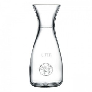 PASABAHCE80111 CARAFE 1 LITER 12X1'S 1L