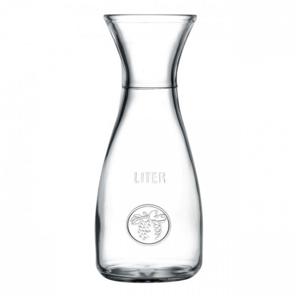 PASABAHCE80111 CARAFE 1 LITER 12X1'S 1L