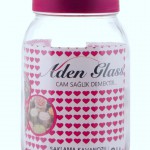 ADEN GLASS ROUND KITCHEN JAR 6X1'S 2 L