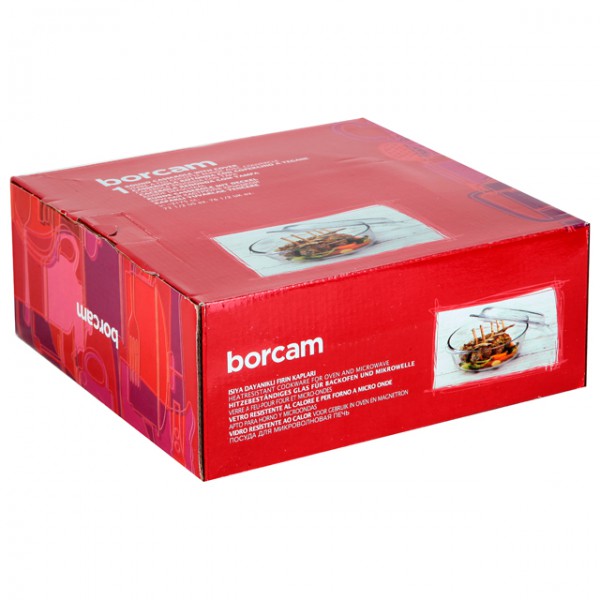 BORCAM59003 ROUND CASS WITH COVER 4X2000 CC