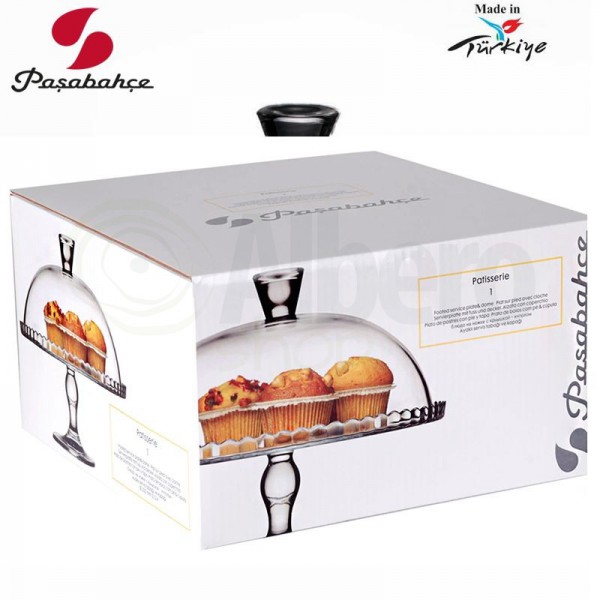 PASABAHCE95200 PATISSERIE FOOTED SERVICE 2X1'S