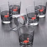 PASABAHCE42875 EVOKS OB TUMBLER FLAMINGO 6X3'S
